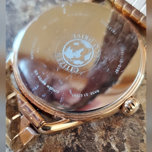 **SOLD**Diamond Citizen Gold Eco Drive - Picture 3 of 3